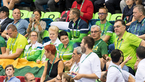 Dalia Grybauskaitė, Jonas Kazlauskas ir Arvydas Sabonis