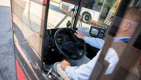 Naujieji Vilniaus vie&scaron;ojo transporto autobusai