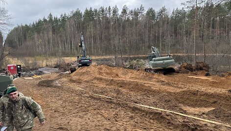 Pabradėje dingusių keturių JAV karių gelbėjimo operacija