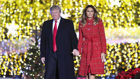 Donaldas Trumpas ir Melania Trump
