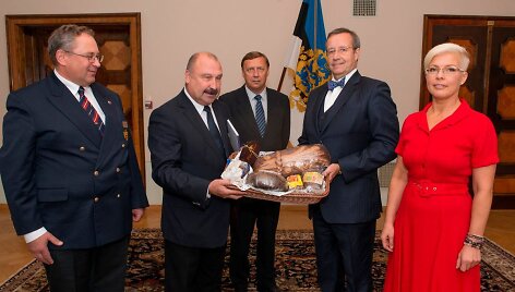 Toomas Hendrikas Ilvesas su žmona Evelin Ilves