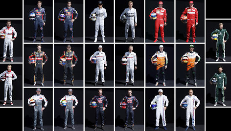 2014 metų „Formulės-1“ sezono lenktynininkai 