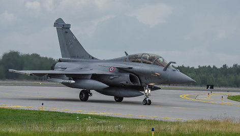 Prancūzijos oro pajėgų naikintuvas „Rafale“