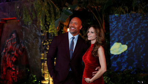 Dwayne'as Johnsonas ir Lauren Hashian