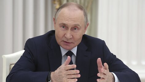 Rusijos prezidentas Vladimiras Putinas / Sofia Sandurskaya / AP