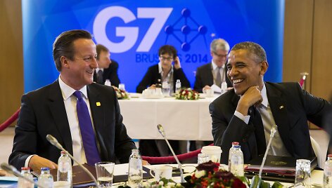 Davidas Cameronas ir Barackas Obama
