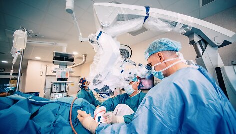 Austėjai Kauno klinikose atlikta operacija
