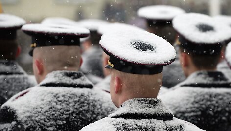 I&scaron;kilminga vėliavos perdavimo naujajam LKA vir&scaron;ininkui ceremonija