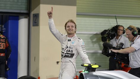 Nico Rosbergas triumfavo Abu Dabyje