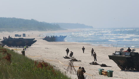 Karinių pratybų &bdquo;Baltops&ldquo;  akimirkos
