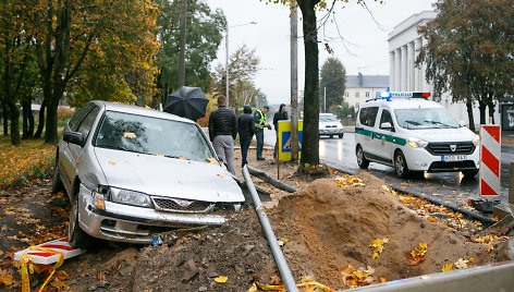 Avarija R.Kalantos gatvėje