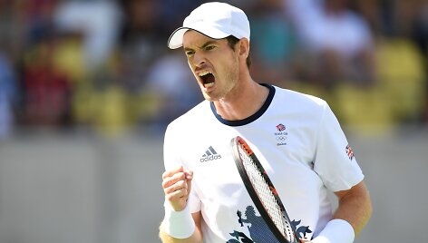 Kei Nishikorį nugalėjęs Andy Murray užsitikrino olimpinį sidabrą