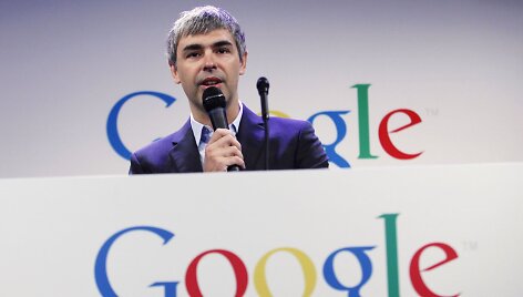 8. Larry Page'as &ndash; &bdquo;Google&ldquo; vadovas