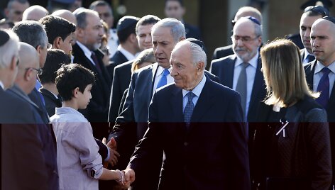Izraelio prezidentas Shimonas Peresas