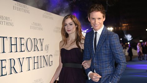 Hannah Bagshawe ir Eddie Redmayne'as