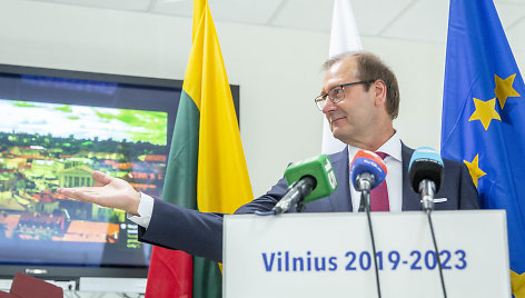 Darbo partijos kandidato į Vilniaus miesto merus Viktoro Uspaskicho spaudos konferencija