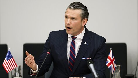 Pete'as Hegsethas / Omar Havana / AP