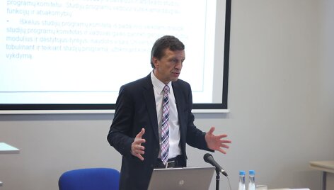  KTU rektorius Petras Bar&scaron;auskas