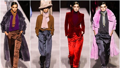 &bdquo;Tom Ford&ldquo; 2019&ndash;2020 m. rudens ir žiemos kolekcijos modeliai