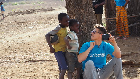 Donatas Montvydas UNICEF misijoje Malavyje