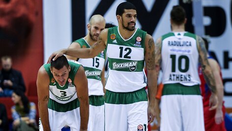&bdquo;Panathinaikos&ldquo; patyrė nesėkmę