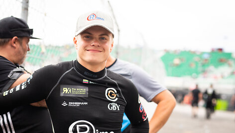 Rokas Baciu&scaron;ka Kanados WRX etape