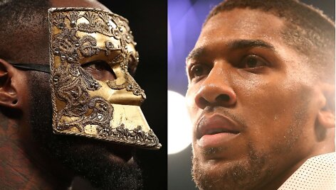 Deontay Wilderis ir Anthony Joshua