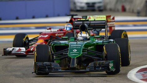 Marcusas Ericssonas ir Fernando Alonso