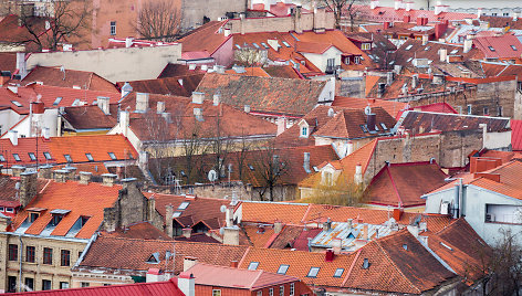 Žvilgsnis nuo Trijų kryžių kalno