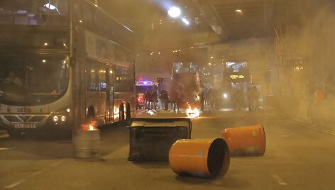 Protestai Honkonge