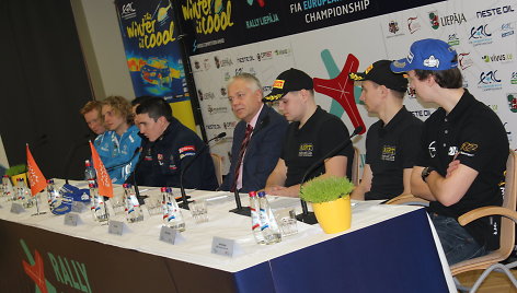 „Rally Liepaja 2015“ spaudos konferencija