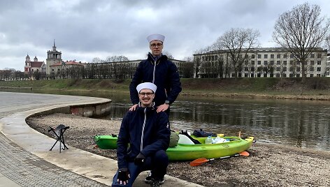 Mindaugas Tamulionis ir Džiugas Lauru&scaron;onis