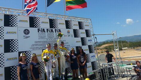 &bdquo;CIK-FIA Karting Academy Trophy&ldquo; antrojo etapo Algarvėje apdovanojimai