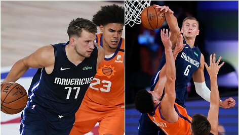 Lukas Dončičius pelnė 40 ta&scaron;kų, Kristapas Porzingis &ndash; 30.
