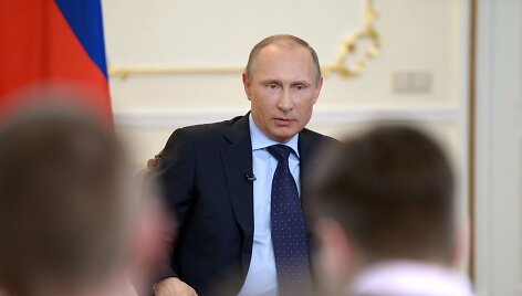 Rusijos prezidentas Vladimiras Putinas