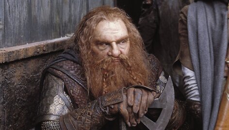 Johnas Rhysas-Daviesas filme &bdquo;Žiedų valdovas&ldquo;