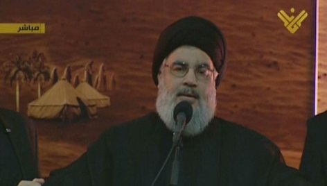 „Hizbollah“ vadovas Hassanas Nasrallah