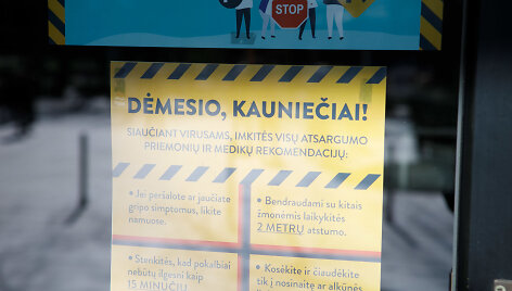 Kaune lankęsi vyriausybės atstovai aptarė situaciją dėl koronaviruso