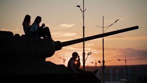 Karas Ukrainoje / IVAN SAMOILOV / AFP