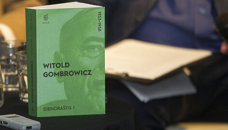 Witoldo Gombrowicziaus knygos &bdquo;Dienora&scaron;tis&ldquo; pristatymas