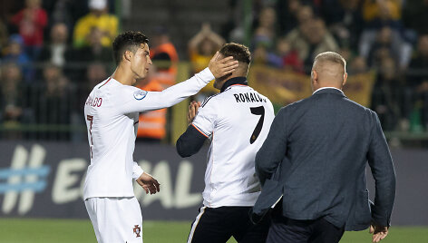 Lietuvio akibrok&scaron;tas Cristiano Ronaldo nesupykdė