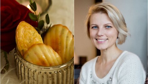 Dangira &Scaron;ima&scaron;iutė ir jos keptos madlenos su la&scaron;i&scaron;a