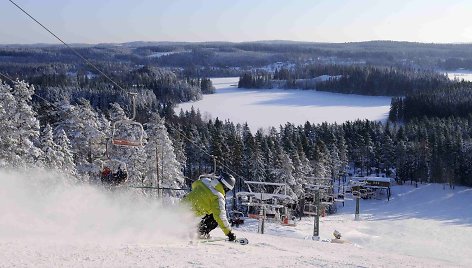 Pietų Švedijos slidinėjimo kurortas „Isaberg“ / Kurorto „Isaberg“ nuotr.