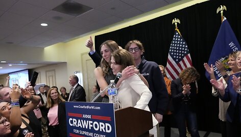 Rinkimus nugalėjusi Susan Crawford / Kayla Wolf / AP
