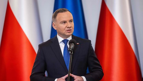 Lenkijos prezidentas Andrzejus Duda