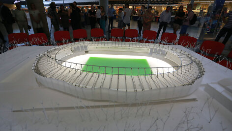 Pristatytas S.Dariaus ir S.Girėno stadiono rekonstrukcijos projektas