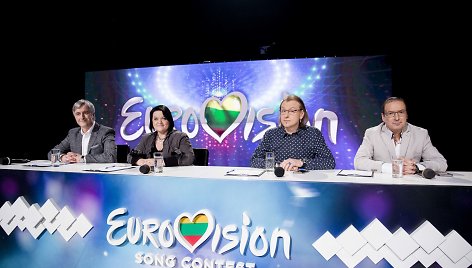 „Eurovizijos“ atrankos pusfinalio akimirkos