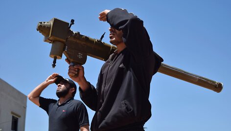 MANPADS naudoja ir sukilėliai Sirijoje