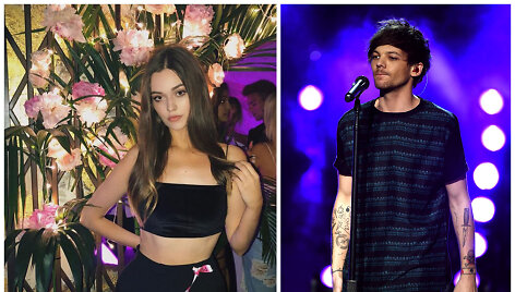 &bdquo;One Direction&ldquo; dainininkas Louisas Tomlinsonas ir jo sesuo Felicite Tomlinson