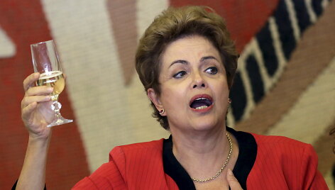 Brazilijos prezidentė Dilma Rousseff